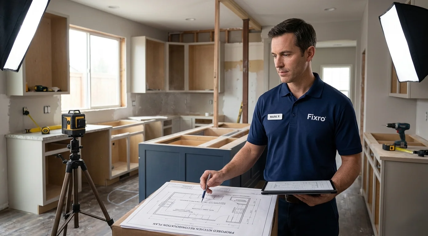 Kitchen Renovation : Kitchen Reconfiguration
