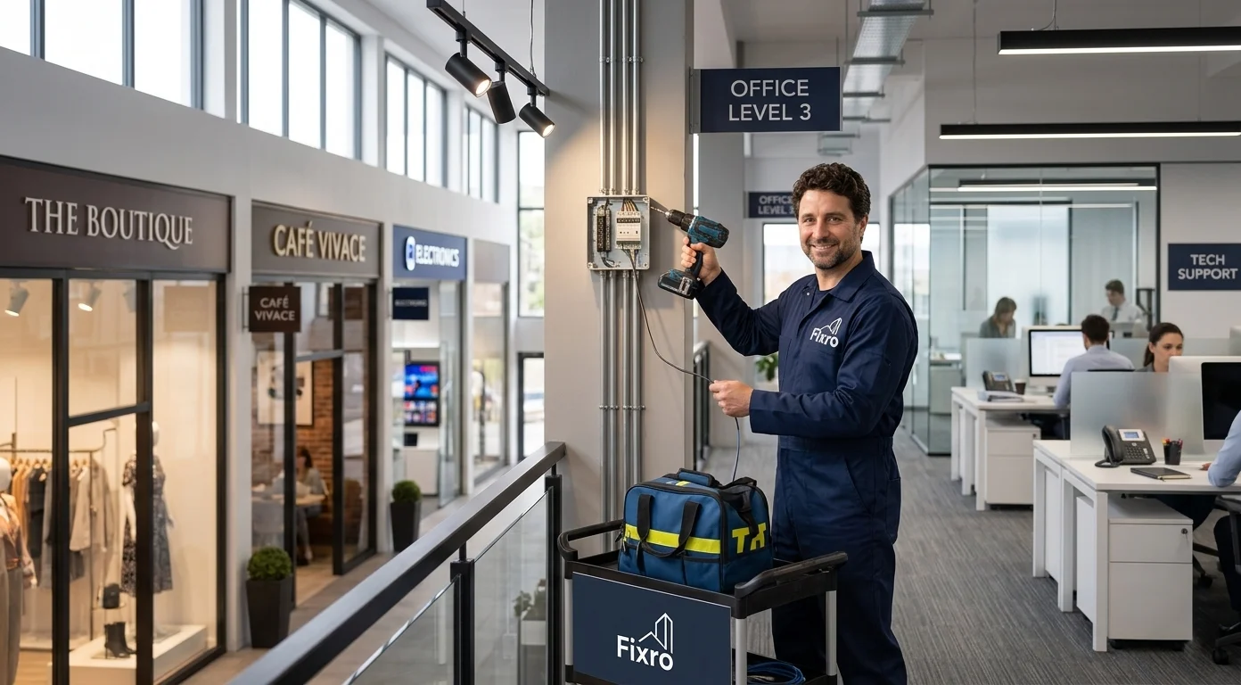 Types of Commercial Properties - Office and Retail Maintenance
