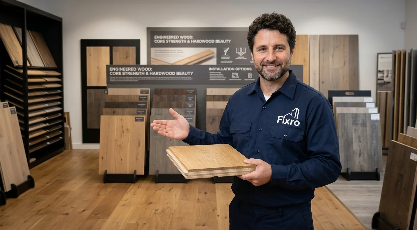Types of Flooring : Engineered Wood Flooring