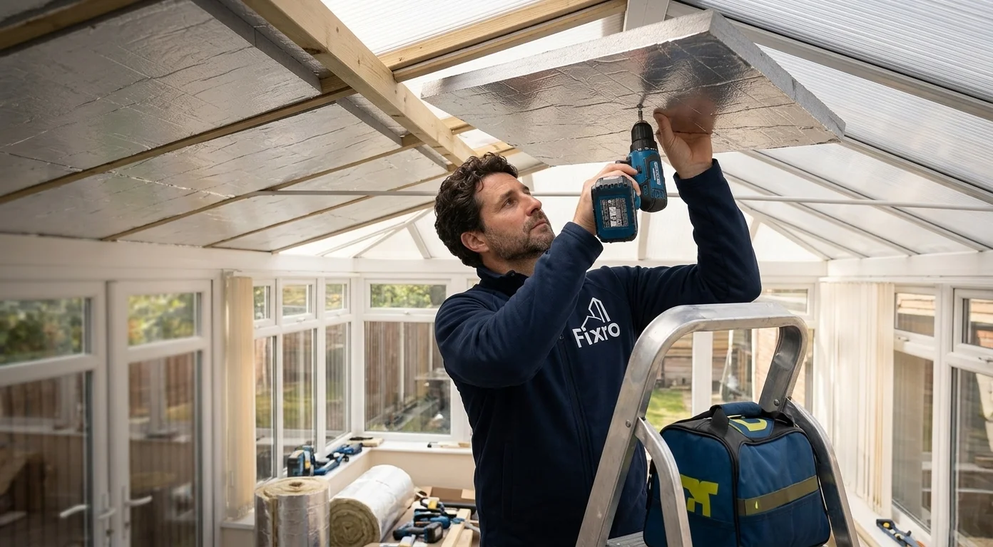 Types of Insulation and Energy Improvements - Conservatory Roof Insulation