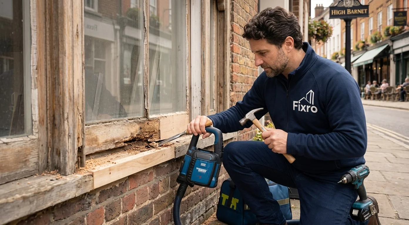 Types of Joinery and Carpentry Services - Windows & Timber Repairs