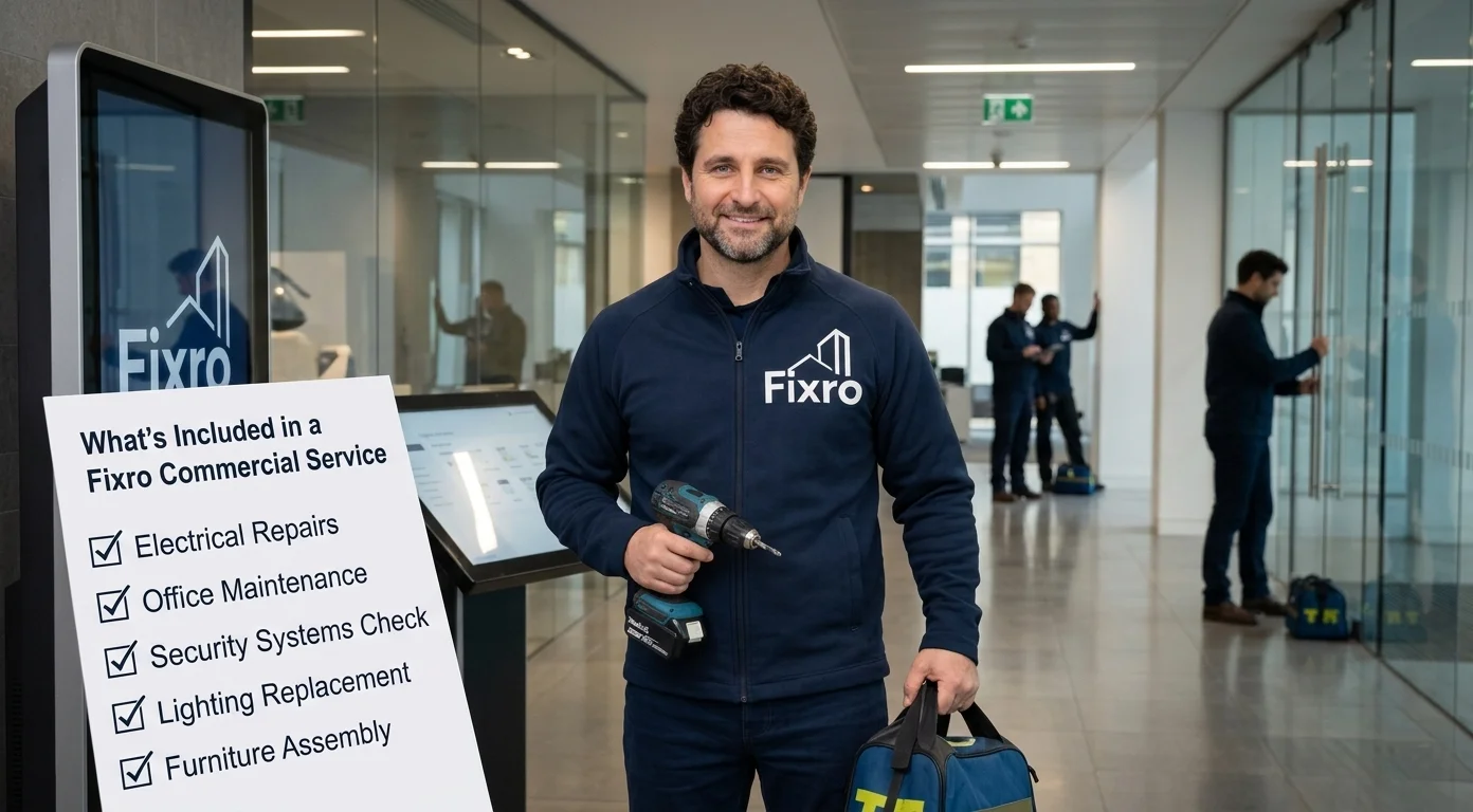 What’s Included in a Fixro Commercial Service
