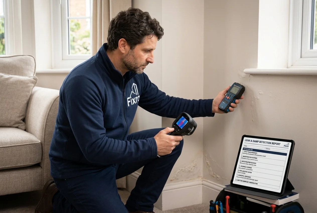 What’s Included in a Fixro Leak and Damp Detection Service